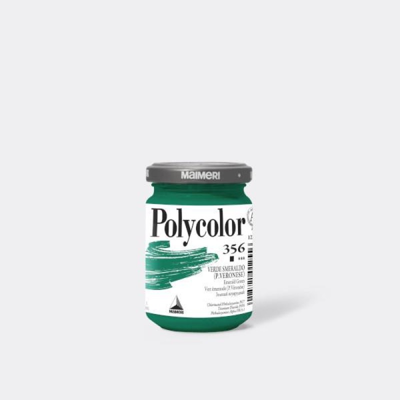 Maimeri Polycolor 140ml 356 Green Emmerald Maimeri Polycolor 140ml 356 Green Emmerald