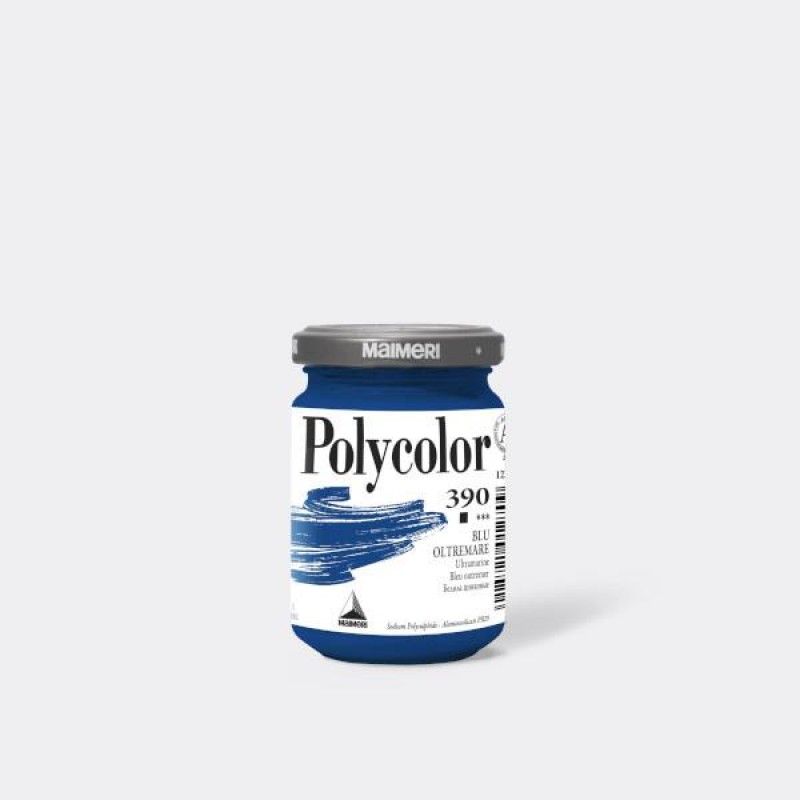 Maimeri Polycolor 140ml 390 Ultramarine Maimeri Polycolor 140ml 390 Ultramarine