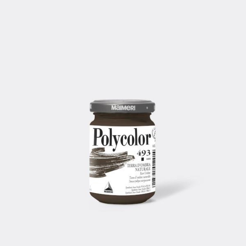Maimeri Polycolor 140ml 493 Raw Umber Maimeri Polycolor 140ml 493 Raw Umber