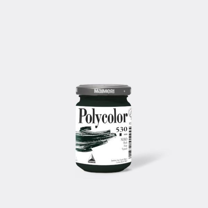 Maimeri Polycolor 140ml 530 Black