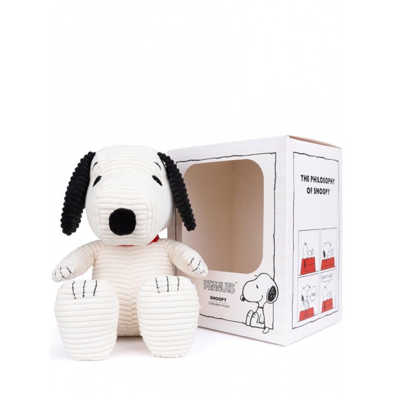 BonTon Snoopy Sitting Curduroy Cream