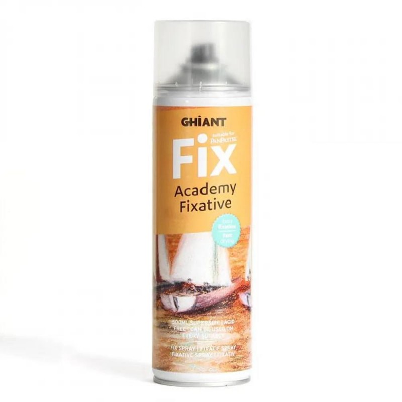 Ghiant 500ml Academy Fixative για Κάρβουνο και Παστέλ σε Σπρέι