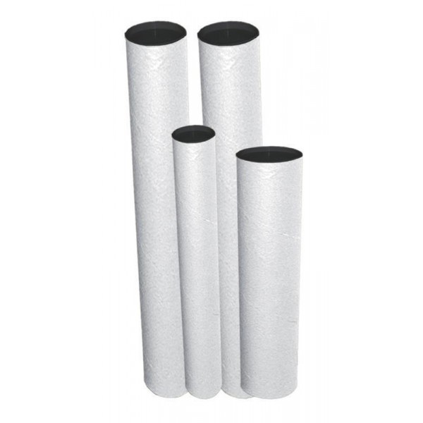 Χάρτινη Λευκή Κυλινδρική Θήκη 53cm Διαμέτρου 10cm Χάρτινη Λευκή Κυλινδρική Θήκη 53cm Διαμέτρου 10cm