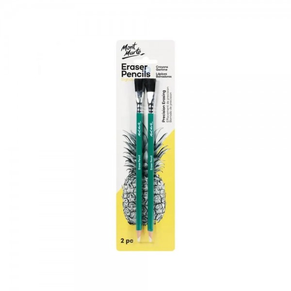 Mont Marte 2 Γόμες Μολύβι με Βουρτσάκι Mont Marte 2 Γόμες Μολύβι με Βουρτσάκι