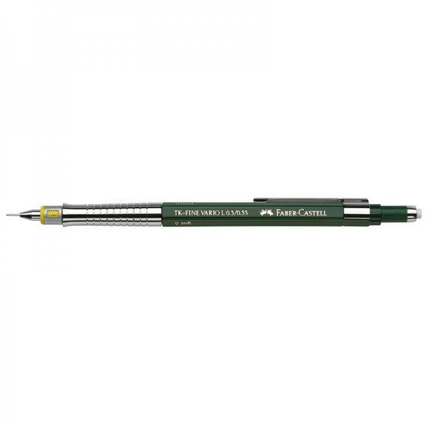 Μηχανικό Μολύβι με γόμα Faber Castell Vario L 0.35 Μηχανικό Μολύβι με γόμα Faber Castell Vario L 0.35