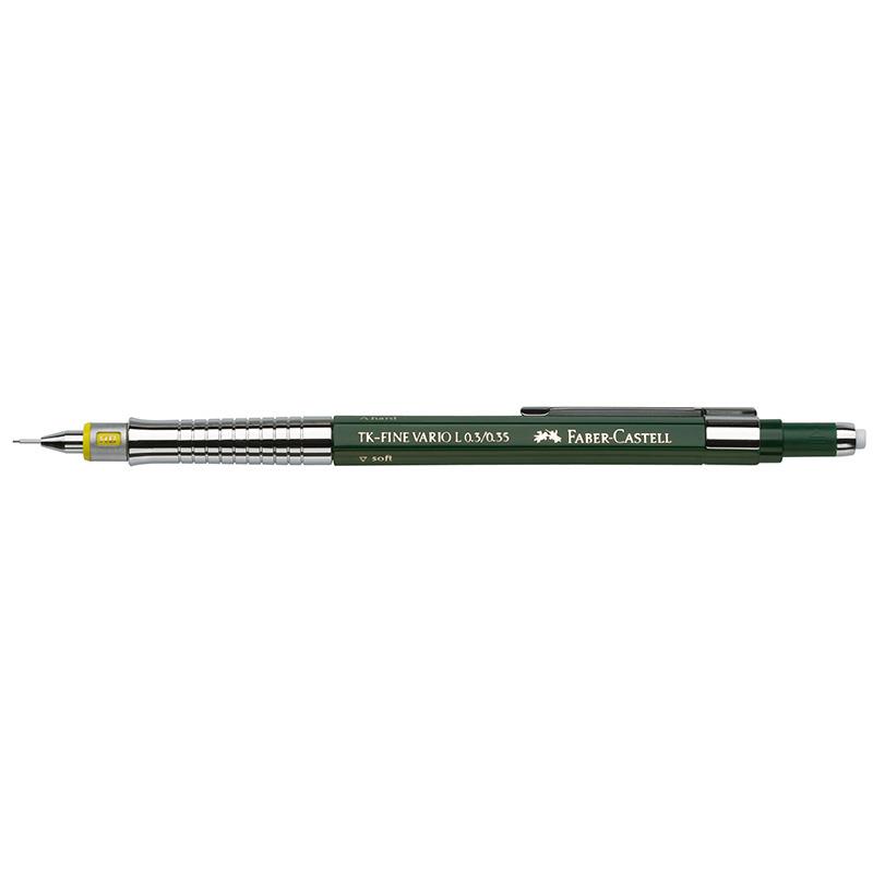 Μηχανικό Μολύβι με γόμα Faber Castell  Vario L 0.35
