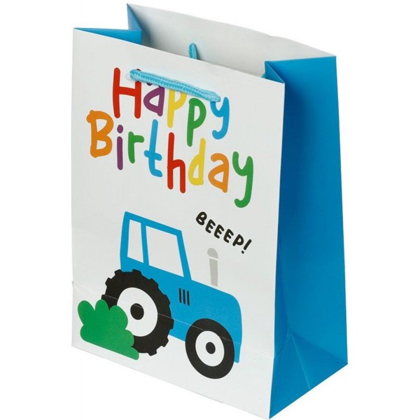 Σακούλα δώρου μεσαία Little Tractors 17x23cm Σακούλα δώρου μεσαία Little Tractors 17x23cm