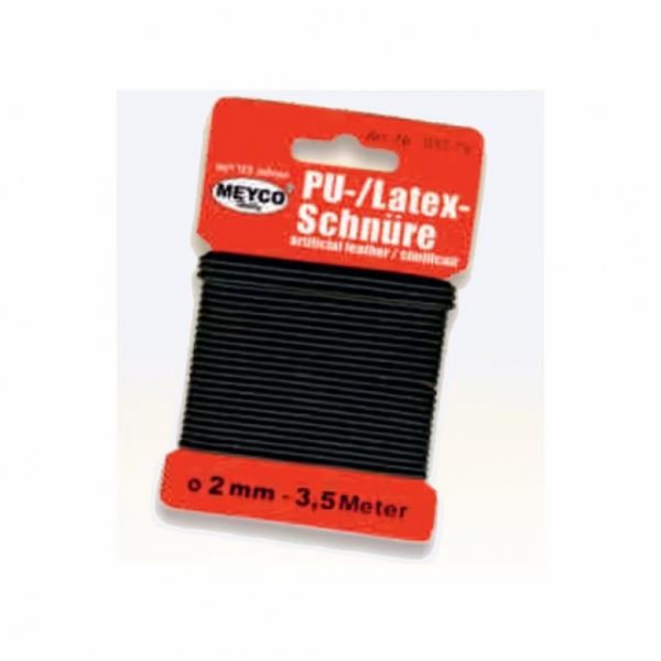 Κορδόνι Μαύρο 2mm x 3.5m Κορδόνι Μαύρο 2mm x 3.5m