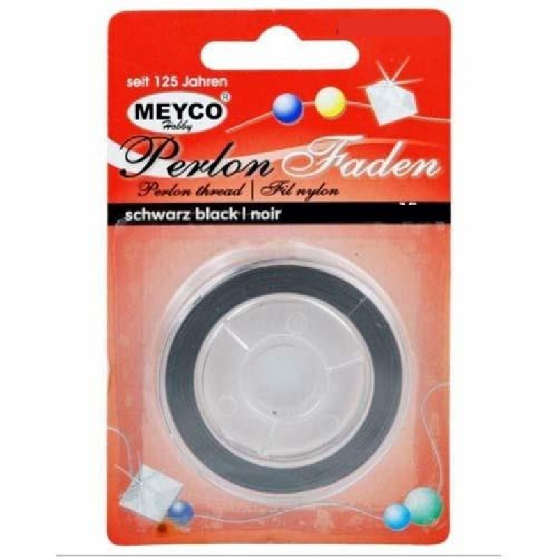 Meyco Πετονία Μαύρη 0.2mm 25m