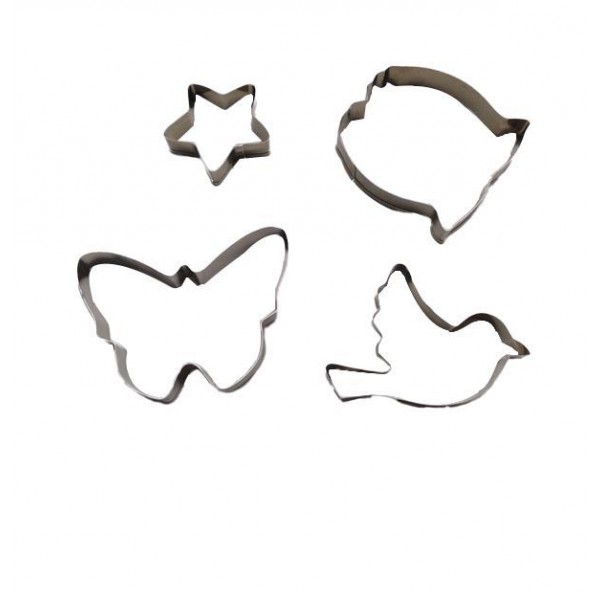 Σετ 4 Μεταλλικά Kουπ πατ Σετ 4 Μεταλλικά Kουπ πατ