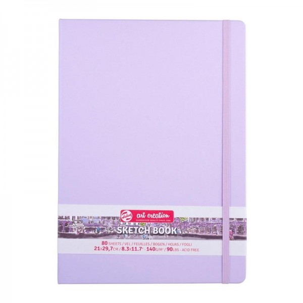 Art Creation Sketch Book A4 (21x29.7)140gr 80p Violet Art Creation Sketch Book A4 (21x29.7)140gr 80p Violet