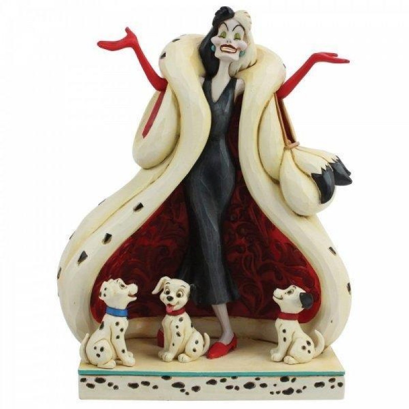 Φιγούρα Disney The Cute and The Cruel Cruella and Puppies 20cm