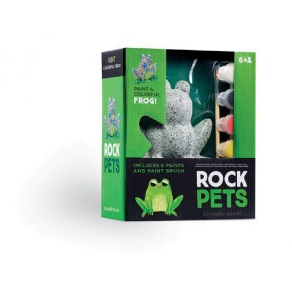 Crocodile Creek Rock Pet Painting Set  Frog