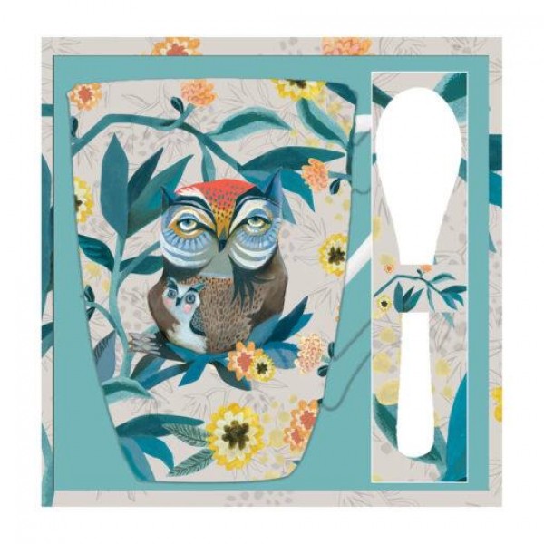 Κούπα με Κουταλάκι Κουκουβάγια 300ml Κούπα με Κουταλάκι Κουκουβάγια 300ml