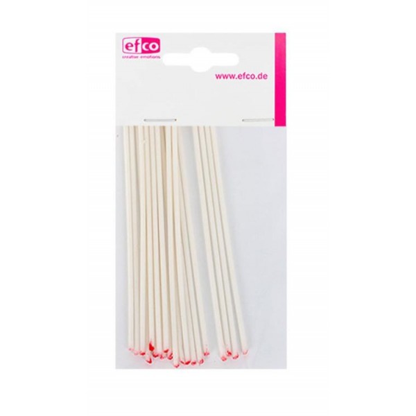 10 Κερωμένα Φυτίλια 15cm 10 Κερωμένα Φυτίλια 15cm