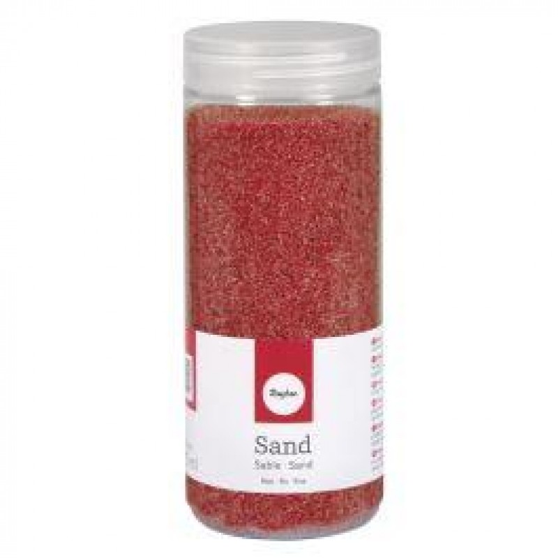 Άμμος Λεπτή 0.1-0.5mm 475ml Κόκκινη