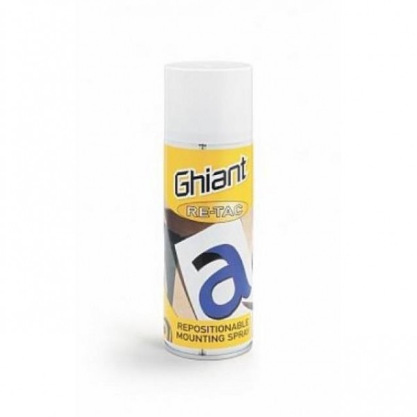 Ghiant 400ml Κόλλα Επανατοποθέτησης (Re-Tack) σε Σπρέι Ghiant 400ml Κόλλα Επανατοποθέτησης (Re-Tack) σε Σπρέι