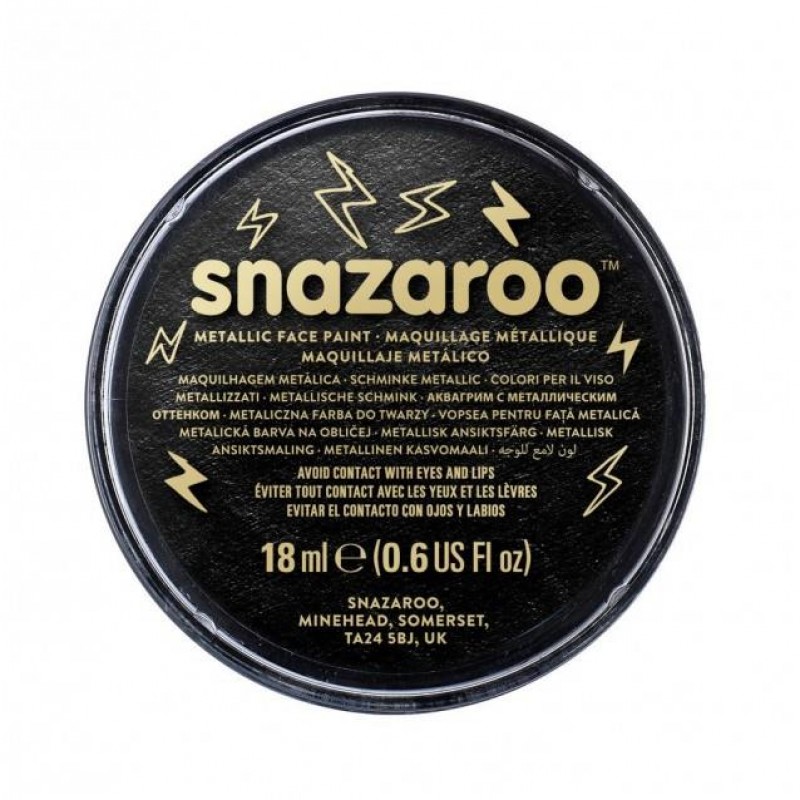 Snazaroo 18ml Κρέμα Face Painting Electric Black