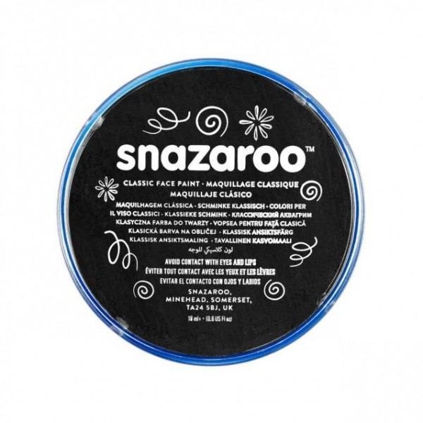 Snazaroo 18ml Κρέμα Face Painting Classic Black Snazaroo 18ml Κρέμα Face Painting Classic Black