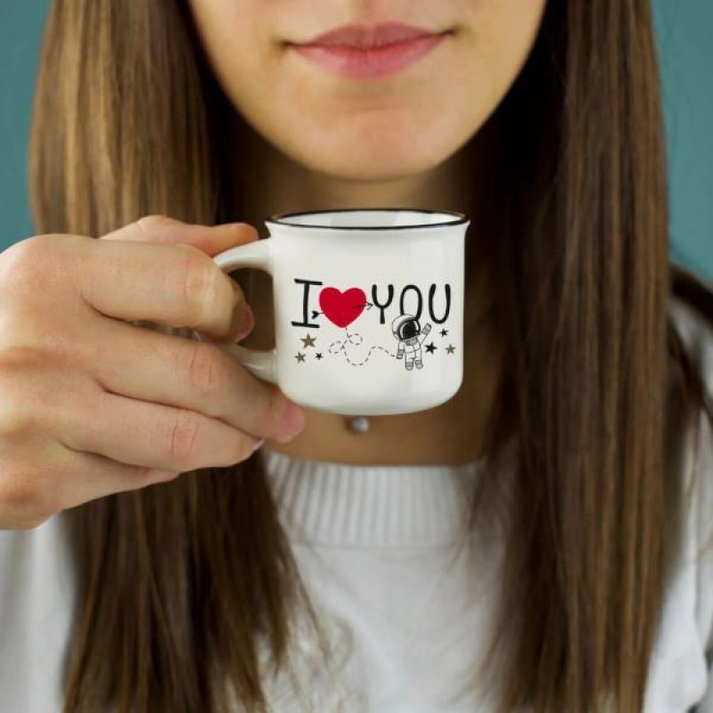 Legami Σετ 2 κούπες Espresso Love you to the Moon and Back