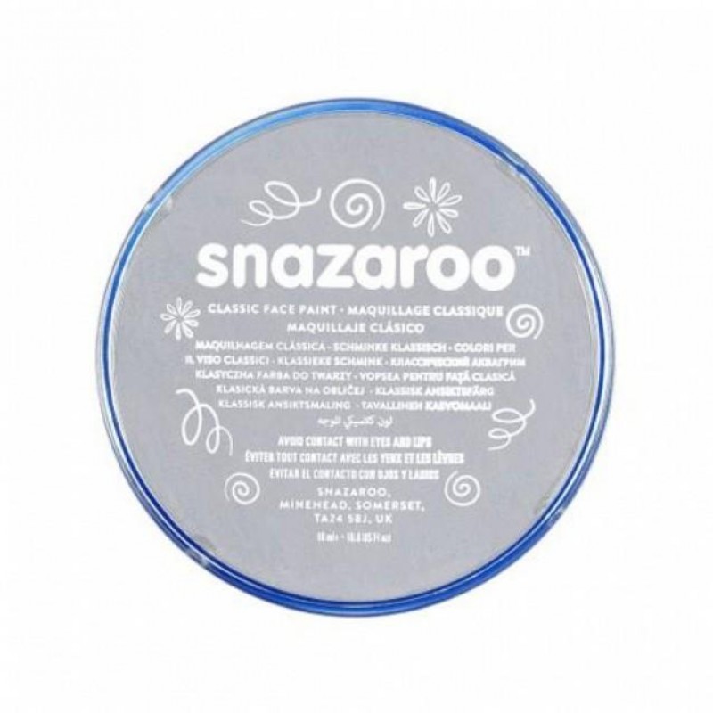 Snazaroo 18ml Κρέμα Face Painting Classic Light Grey