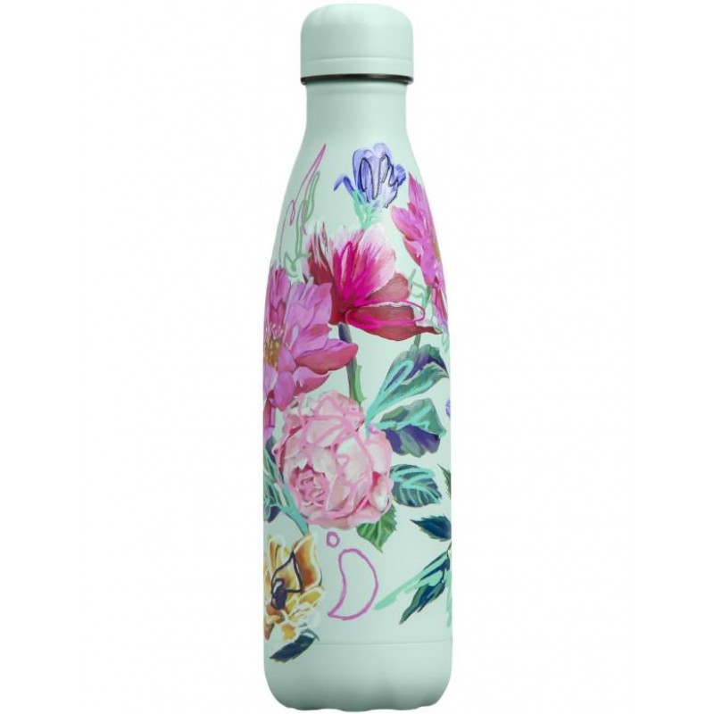 Chillys Bottle Art Attack Floral 500ml