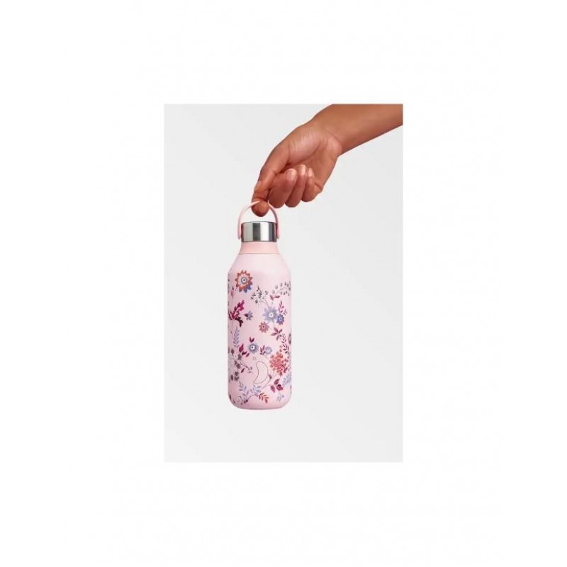 Chillys Bottle 500ml s2 Liberty Poppy Petal