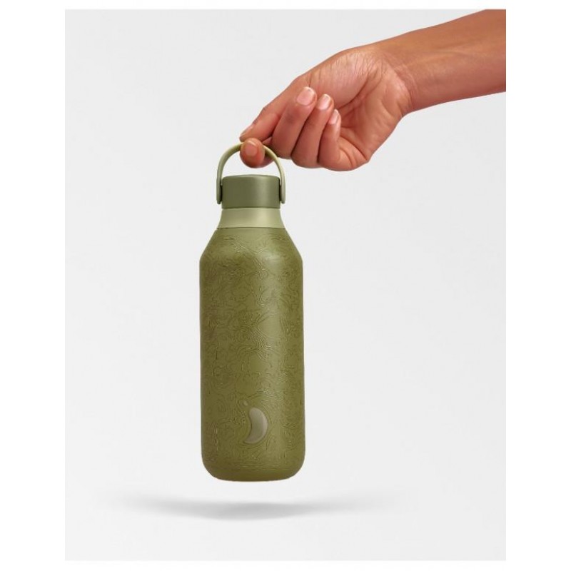 Chillys Bottle 500ml s2 Elements Earth Green