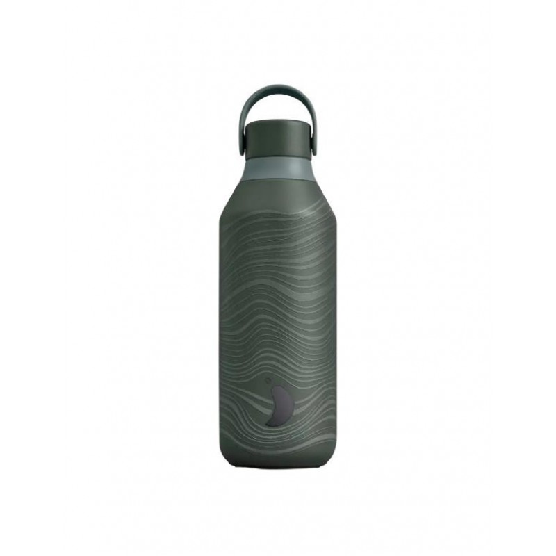 Chillys Bottle 500ml s2 Elements Wind Grey