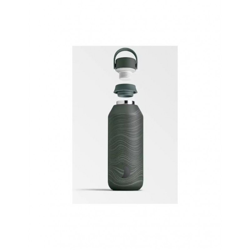 Chillys Bottle 500ml s2 Elements Wind Grey