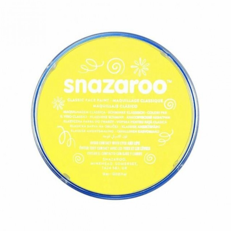 Snazaroo 18ml Face Painting Cream Classic Pale Yellow