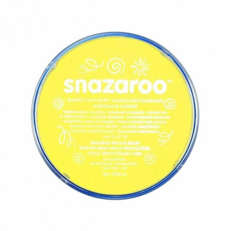 Snazaroo 18ml Κρέμα Face Painting Classic Pale Yellow