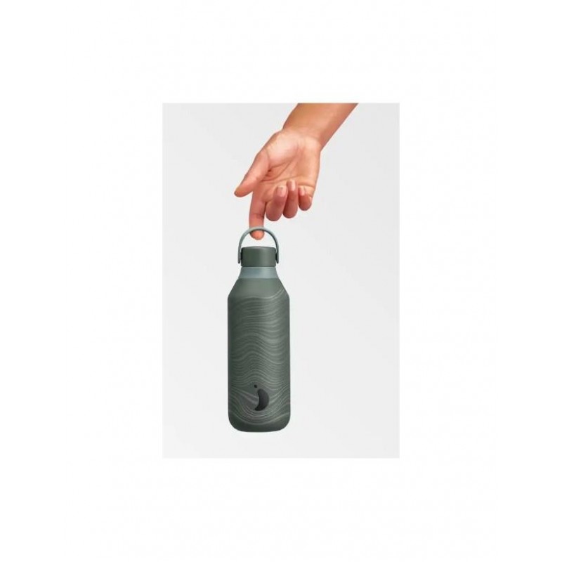 Chillys Bottle 500ml s2 Elements Wind Grey