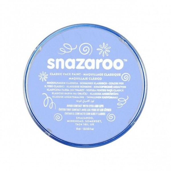 Snazaroo 18ml Κρέμα Face Painting Classic Pale Blue