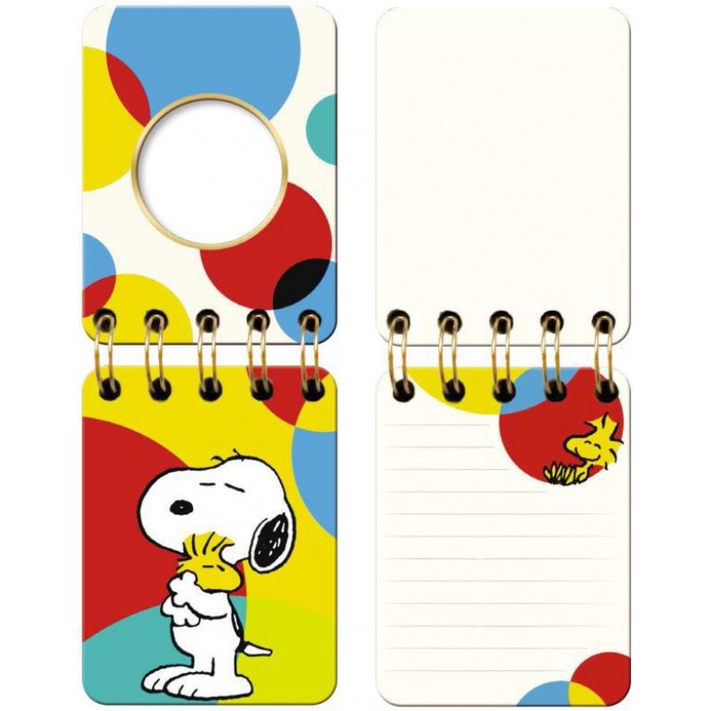 Σπιράλ Μπλόκ Snoopy 6x8cm