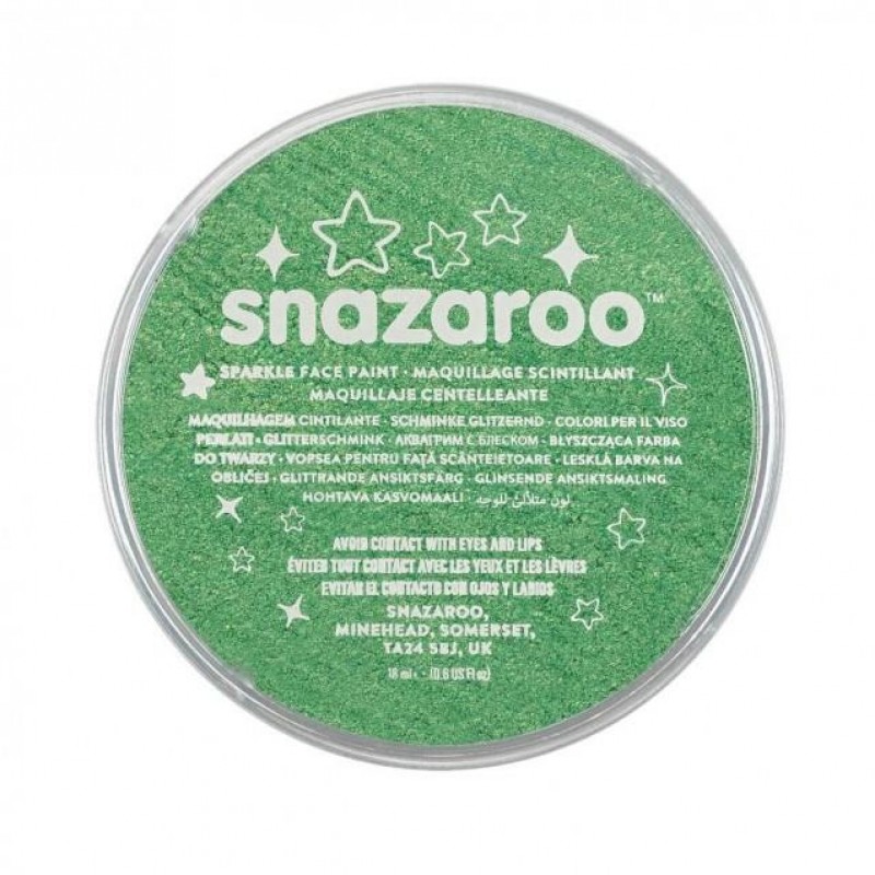 Snazaroo 18ml Κρέμα Face Painting Sparkle Pale Green