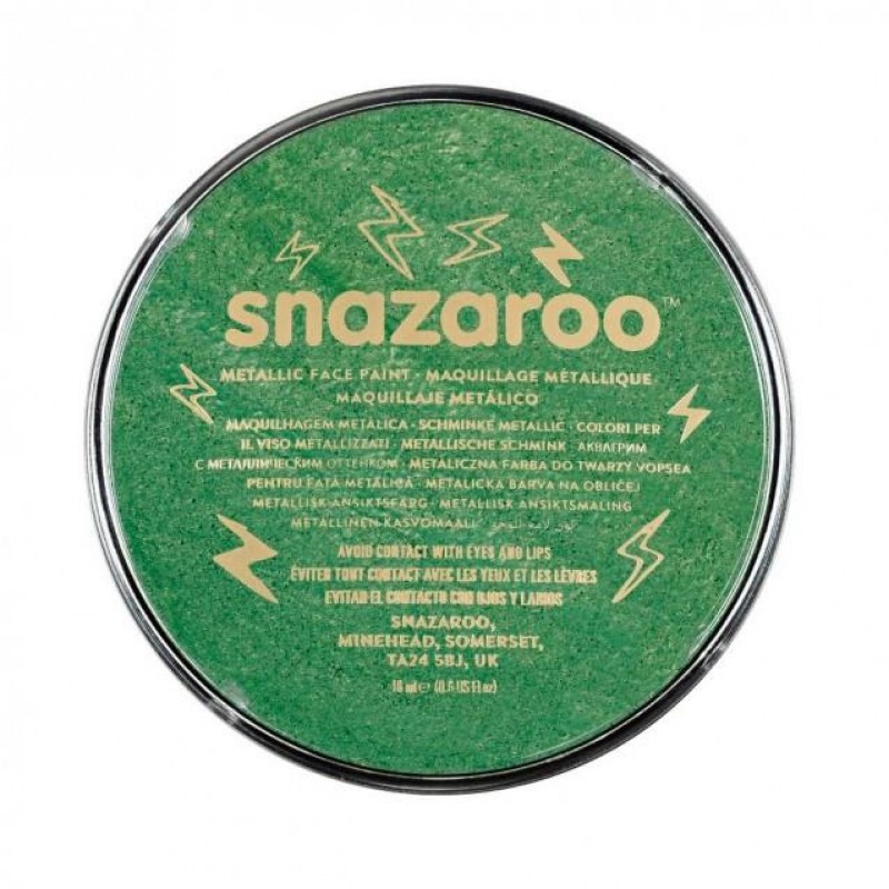 Snazaroo 18ml Face Painting Cream Electric Green Snazaroo 18ml Face Painting Cream Electric Green