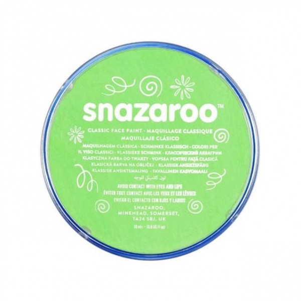 Snazaroo 18ml Κρέμα Face Painting Classic Lime Green Snazaroo 18ml Κρέμα Face Painting Classic Lime Green