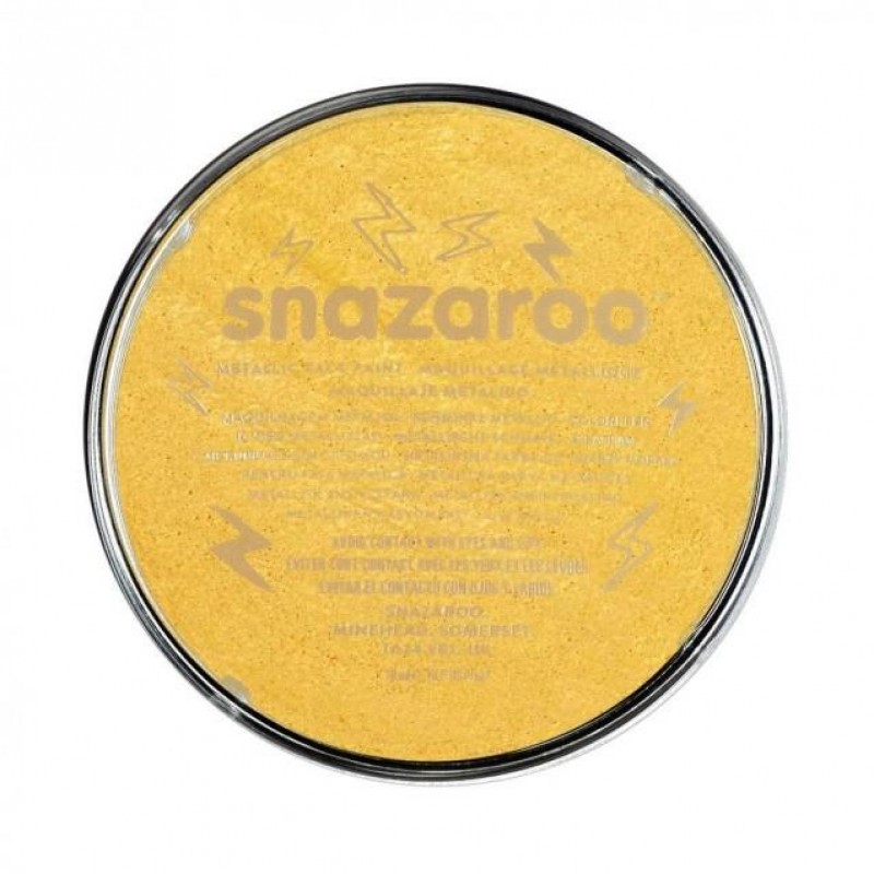 Snazaroo 18ml Κρέμα Face Painting Electric Gold