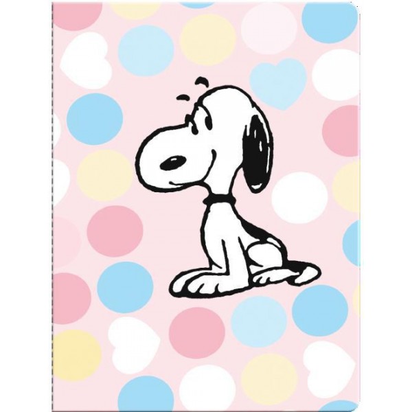 Μαλακό Τετράδιο Snoopy 15x20cm Μαλακό Τετράδιο Snoopy 15x20cm