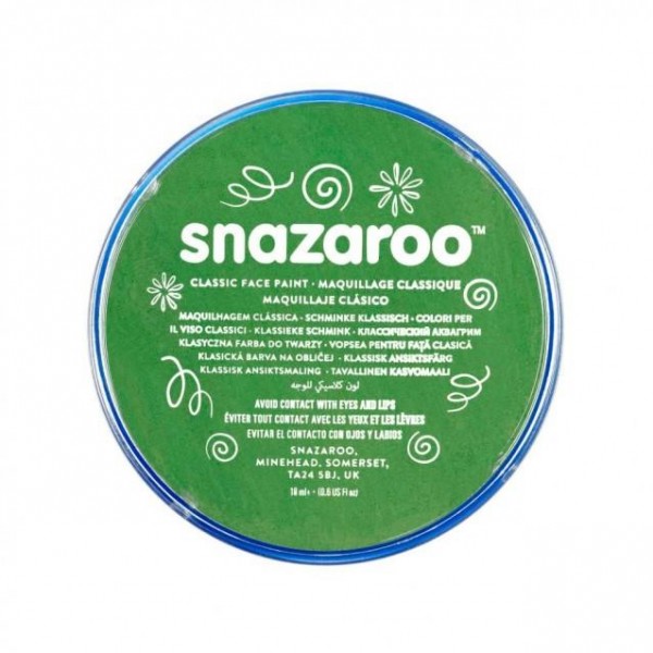 Snazaroo 18ml Κρέμα Face Painting Classic Grass Green Snazaroo 18ml Κρέμα Face Painting Classic Grass Green