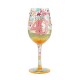 Wine Glass Happy 40th 22.5cm