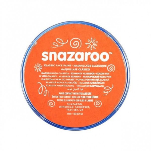 Snazaroo 18ml Κρέμα Face Painting Classic Orange Snazaroo 18ml Κρέμα Face Painting Classic Orange