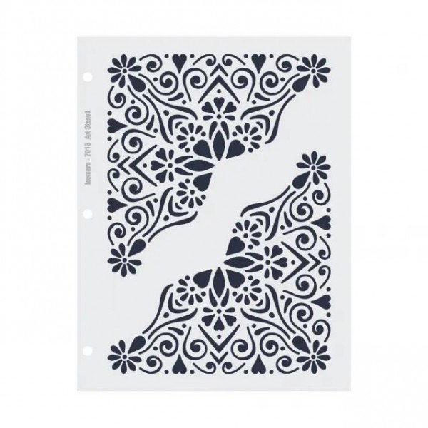 Isomars Έυκαμπτο Στένσιλ Α4 (21x29,7cm) 7019 Isomars Έυκαμπτο Στένσιλ Α4 (21x29,7cm) 7019