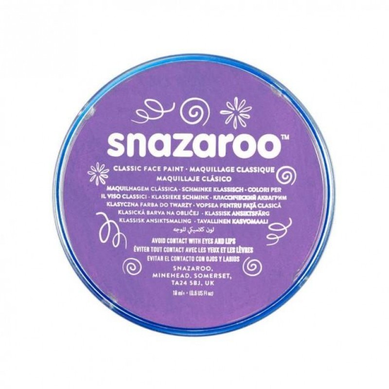 Snazaroo 18ml Κρέμα Face Painting Classic Lilac