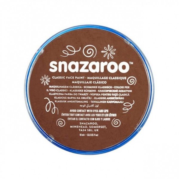 Snazaroo 18ml Κρέμα Face Painting Classic Light Brown Snazaroo 18ml Κρέμα Face Painting Classic Light Brown