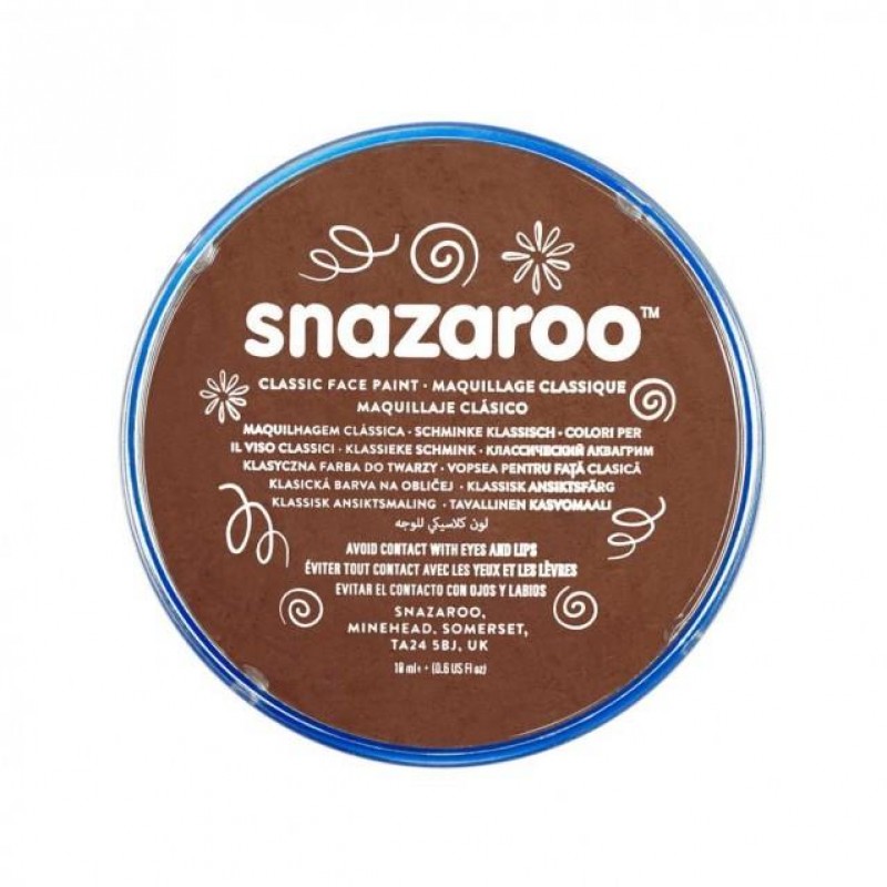 Snazaroo 18ml Κρέμα Face Painting Classic Light Brown