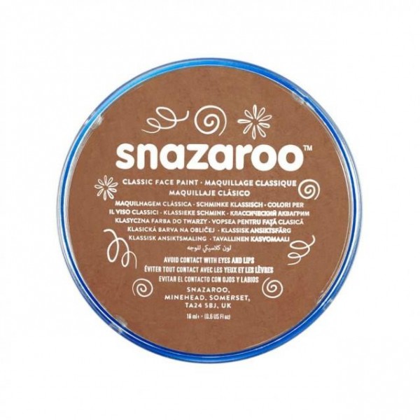 Snazaroo 18ml Κρέμα Face Painting Classic Beige Brown Snazaroo 18ml Κρέμα Face Painting Classic Beige Brown