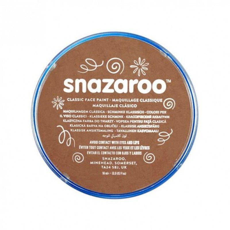 Snazaroo 18ml Κρέμα Face Painting Classic Beige Brown