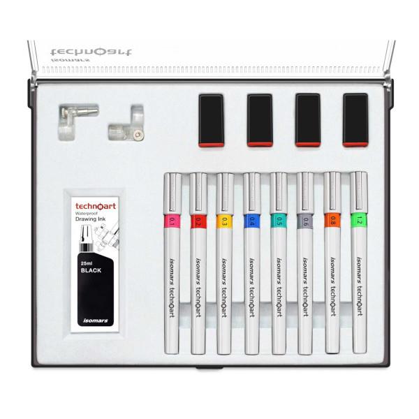 Isomars 8 Ραπιδογράφοι με Διαβήτη + Μελάνι Isomars 8 Ραπιδογράφοι με Διαβήτη + Μελάνι